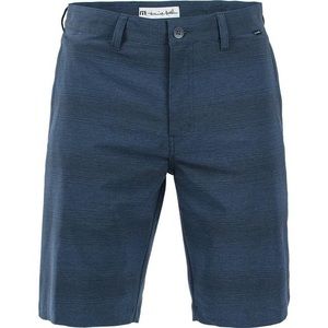 Travis Mathew Tepic Lightweight Golf Shorts Size 34 in Heather Blue Nights NEW
